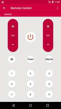 Sanyo Remote Control screenshot 5