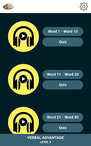 Verbal Advantage - Level 5 screenshot 1