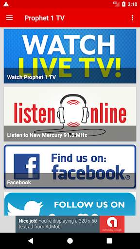 Prophet 1 TV - Rev. Dr. Ebenezer Opambour screenshot 1