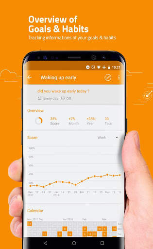 Goals & Habits Tracker - Daily Habits List Tracker screenshot 3