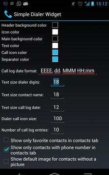 Simple Dialer Widget screenshot 4