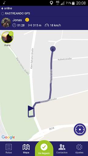 AppSalvo – Location Sharing screenshot 1