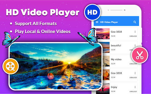 SAX Video Player - All Format Video Player 2020 screenshot 1