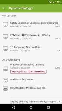 Sapling Learning screenshot 3