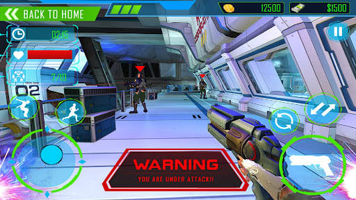 Robot Gun Shooting Games War screenshot 4