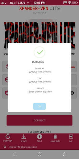 XPANDER-VPN LITE screenshot 2