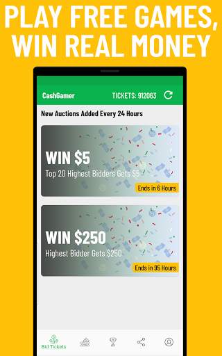 Make Money Free: Play Games & Win Real Cash Prizes स्क्रीनशॉट 1