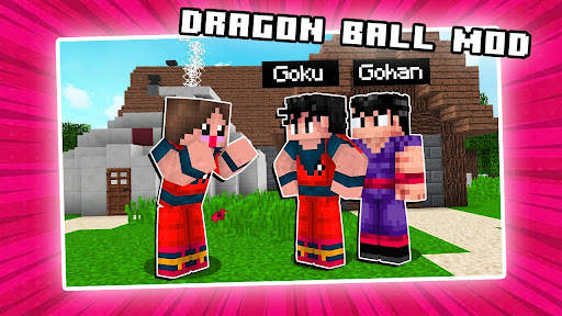 Mod Goku Dragonballs Minecraft screenshot 1