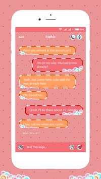Candy SMS Theme – Message Style Candyland screenshot 3