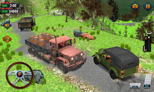 Real Offroad Jeep Driving - Crazy Truck Driver Sim screenshot 2