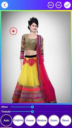 Lehenga Choli Photo Suit Editor screenshot 1