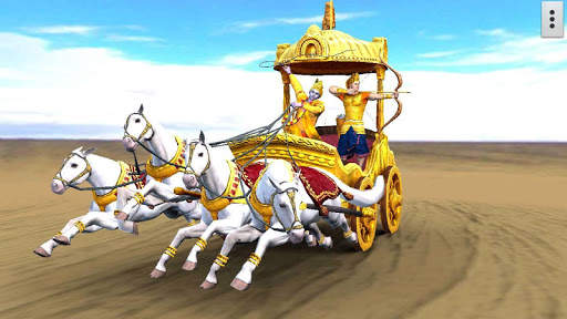 3D Krishna Arjuna Rath Live Wallpaper screenshot 3