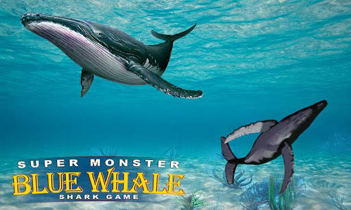 Super Monster Blue Whale Shark Game screenshot 6
