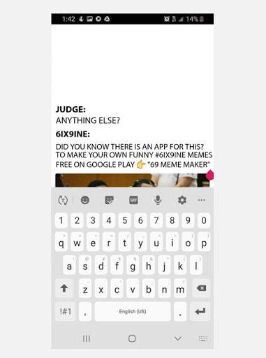 TEKASHI 69 MEME MAKER 2 تصوير الشاشة
