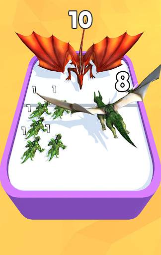 Mestre da fusão: monstro dino screenshot 10