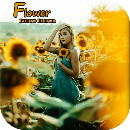 Flower Photo Frame : Cut Paste Editor 1.12