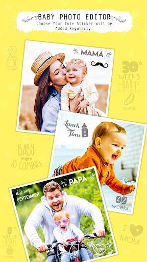 Baby Photo Editor - Baby Milestones,Photo Frames screenshot 4