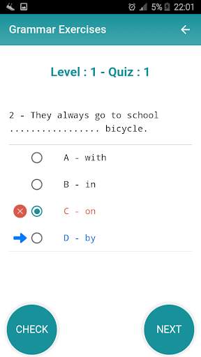 English Grammar Exercises free & Offline screenshot 4