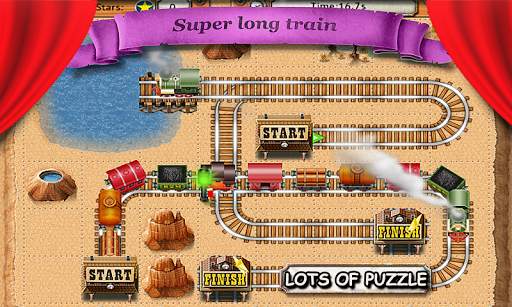 Rail Track Maze : Train Puzzle Game screenshot 2