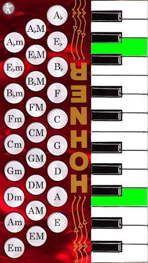 Hohner Piano Accordion screenshot 2