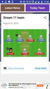 Dream 11 Team Daily screenshot 3