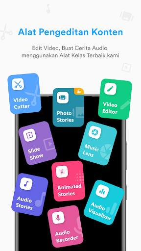 Funloop - Audio Status Maker | Video Cutter screenshot 1
