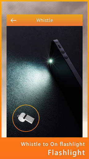 Flashlight LED - Whistle & Shake Flashlight On Off screenshot 2