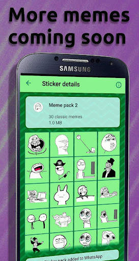 WastickerApps Memes screenshot 2
