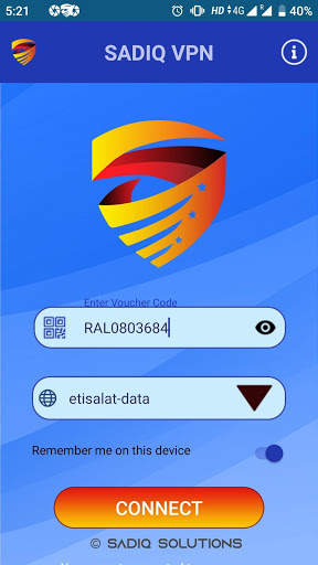 SADIQ VPN screenshot 2