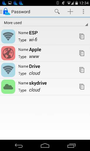 My Password Wallet screenshot 1