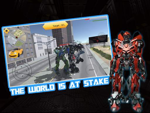 Extreme War of Robot -  Transform Car Fight screenshot 5
