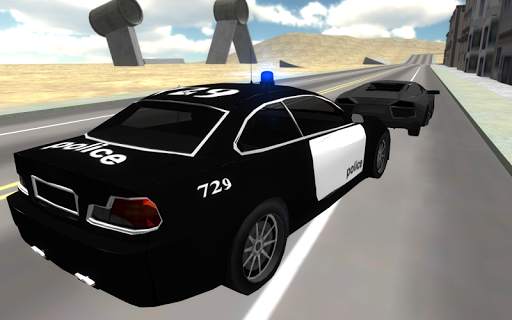 Police Car Drift 3D screenshot 2