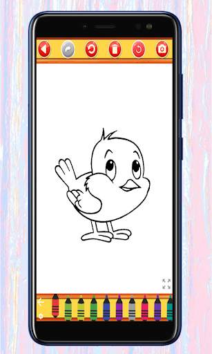 Birds Coloring & Drawing Book- screenshot 5
