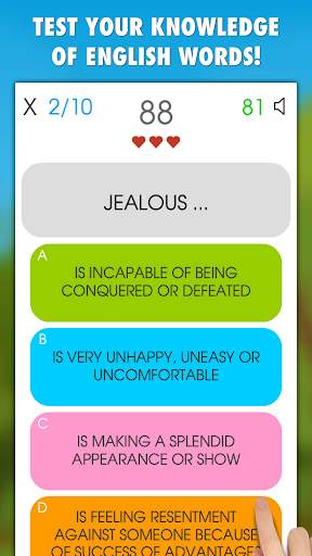 Spelling Bee Word Quiz screenshot 1