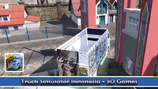 Truck Simulator Indonesia - 3D Games screenshot 2