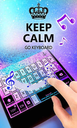 Keep Calm GO Keyboard theme स्क्रीनशॉट 2
