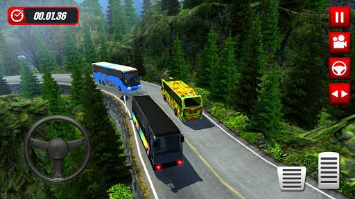 Hill Station Bus Driving Game screenshot 4