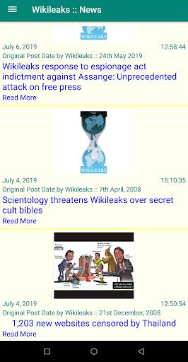 Wikileaks скриншот 2