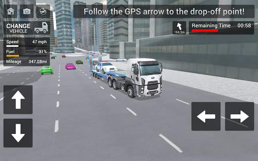 City Truck Driving Simulator screenshot 2