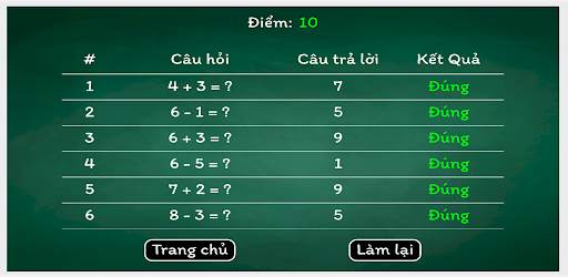 Bài Tập Toán Lớp 1 - Chương Trình Sách Giáo Khoa screenshot 3