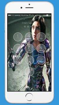 Alit­a bat­tle ange­l Lock Screen screenshot 7