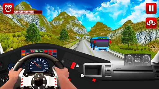 Bus parking 3D: simulation games screenshot 4