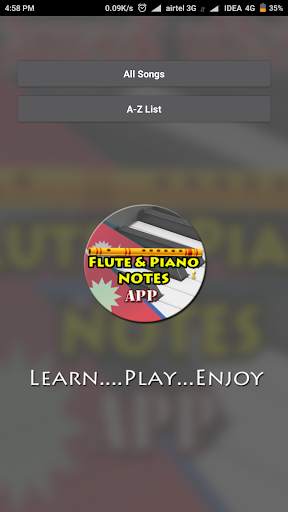 Nepali Songs Piano And Flute Notes screenshot 1