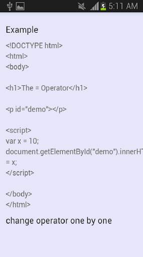 JavaScript-W3school Offline screenshot 3