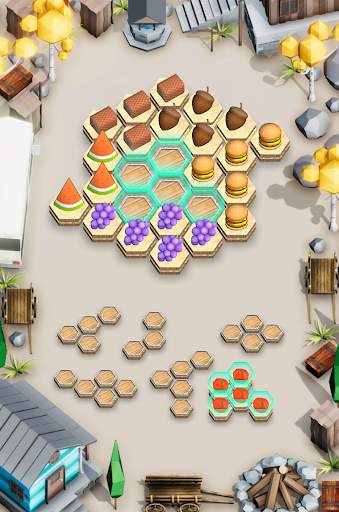 Hexa Block 3D Puzzle screenshot 1