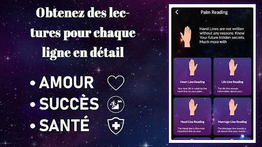 Lecture de paume & Chiromancie screenshot 2