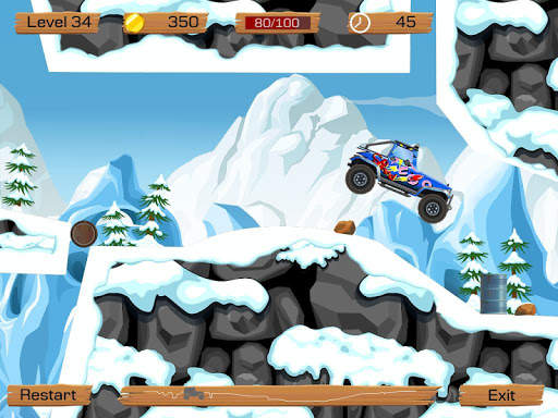 Snow Off Road -- mountain mud dirt simulator game screenshot 11