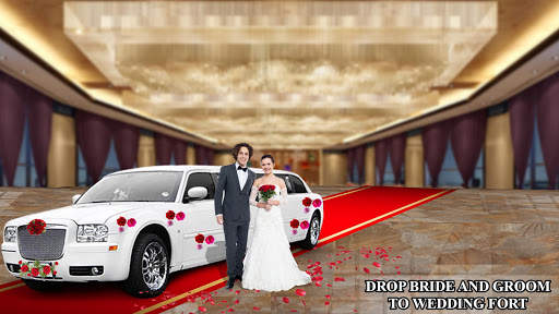 Wedding City Limo Car Driving screenshot 2