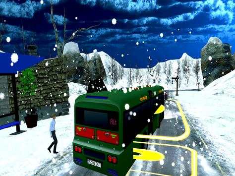 Snow Bus Drive Simulator 2018 screenshot 9