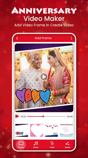 Anniversary Photo Video Maker screenshot 2